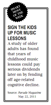 Music Lessons Make You Smarter